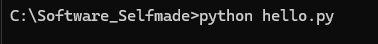 Python入門:最初のプログラムを作って実行する方法 image