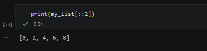 Pythonリストの基本操作を理解する:スライスと変更の仕組み image