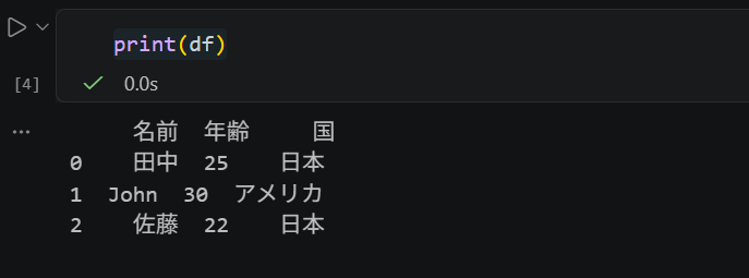 Python入門:pandasの基本をやさしく解説(データ操作の超入門) image